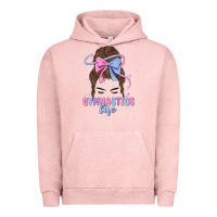 Pigment Salmon gymnastics life Urban Hoodie - MaliasSmallBusiness