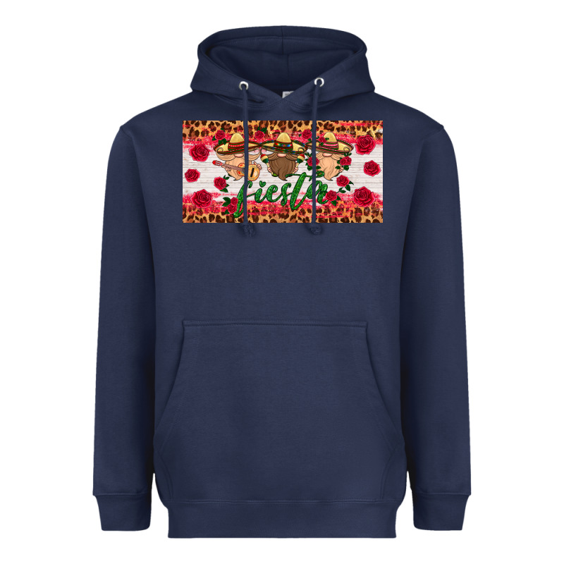 Fiesta Mexico Gnomes License Plate Heavyweight Hoodie by HRA Design Shop | Teevron