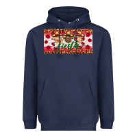 Navy fiesta mexico gnomes license plate Heavyweight Hoodie - HRA Design Shop