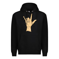 Black love needs no words Premium Hoodie - MaliasSmallBusiness