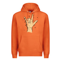Carrot love needs no words Premium Hoodie - MaliasSmallBusiness
