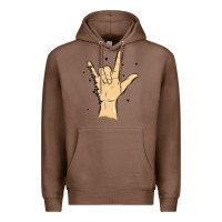 Chestnut love needs no words Premium Hoodie - MaliasSmallBusiness