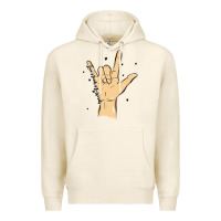 Tofu love needs no words Premium Hoodie - MaliasSmallBusiness