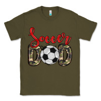 Army Green soccer dad Classic Tee - Zillion Design Studio