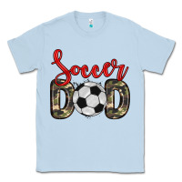 Dusty Blue soccer dad Classic Tee - Zillion Design Studio