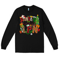 Black santa's favorite lpn Long Sleeve Tee - Zillion Design Studio