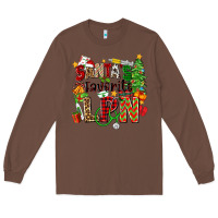 Chestnut santa's favorite lpn Long Sleeve Tee - Zillion Design Studio