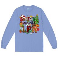 Colony Blue santa's favorite lpn Long Sleeve Tee - Zillion Design Studio