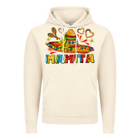 Vintage Artic mamita and sombrero with lime flowers Vintage Hoodie - AdoDesignShop