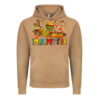 Vintage Camel mamita and sombrero with lime flowers Vintage Hoodie - AdoDesignShop