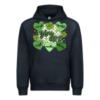 Navy st. patrick's day positive affirmations Urban Hoodie - MaliasSmallBusiness