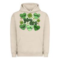 Pigment French Oak st. patrick's day positive affirmations Urban Hoodie - MaliasSmallBusiness