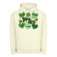 Pigment Pistachio st. patrick's day positive affirmations Urban Hoodie - MaliasSmallBusiness