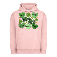 Pigment Salmon st. patrick's day positive affirmations Urban Hoodie - MaliasSmallBusiness
