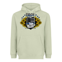 Matcha back the blue Heavyweight Hoodie - CowhideDigitalArt