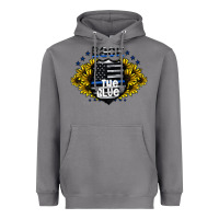 Storm back the blue Heavyweight Hoodie - CowhideDigitalArt