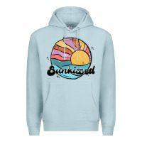 Blue Mist sunkissed Premium Hoodie - MaliasSmallBusiness