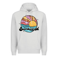 Dove Grey sunkissed Premium Hoodie - MaliasSmallBusiness