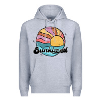 Heather Grey sunkissed Premium Hoodie - MaliasSmallBusiness