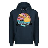 Navy sunkissed Premium Hoodie - MaliasSmallBusiness