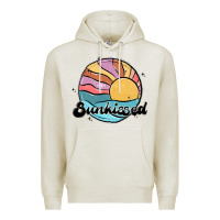 Oatmeal Heather sunkissed Premium Hoodie - MaliasSmallBusiness