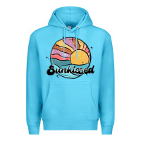 Ocean Blue sunkissed Premium Hoodie - MaliasSmallBusiness