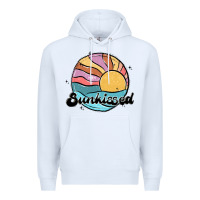 White sunkissed Premium Hoodie - MaliasSmallBusiness