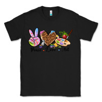 Black peace love art Classic Tee - texasbilliewilder
