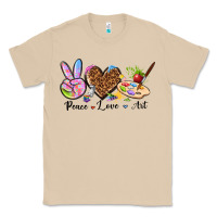 Mushroom peace love art Classic Tee - texasbilliewilder