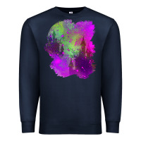 Navy castle halloween patch Premium Sweatshirt - BundleAndBundleShop