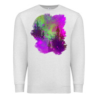 Oatmeal Heather castle halloween patch Premium Sweatshirt - BundleAndBundleShop