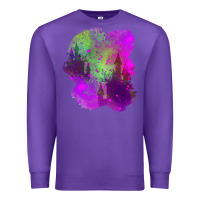 Purple castle halloween patch Premium Sweatshirt - BundleAndBundleShop