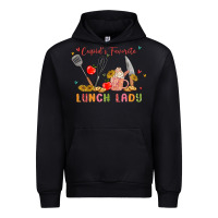 Black cupids favorite lunch lady Urban Hoodie - MaliasSmallBusiness