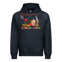 Navy cupids favorite lunch lady Urban Hoodie - MaliasSmallBusiness
