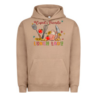 Pigment Burro cupids favorite lunch lady Urban Hoodie - MaliasSmallBusiness