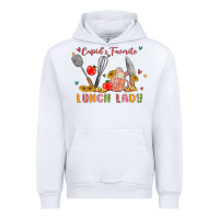 White cupids favorite lunch lady Urban Hoodie - MaliasSmallBusiness