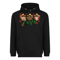 Black fiesta mexico gnome Heavyweight Hoodie - HRA Design Shop