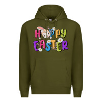 Army Green easter Premium Hoodie - MaliasSmallBusiness
