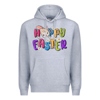 Heather Grey easter Premium Hoodie - MaliasSmallBusiness