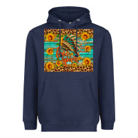Navy free spirit Heavyweight Hoodie - HRA Design Shop