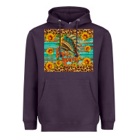 Plum free spirit Heavyweight Hoodie - HRA Design Shop