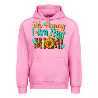 Fuchsia Pink oh honey i am that mimi nca Urban Hoodie - NancyCooperArtShop