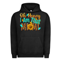 Pigment Black oh honey i am that mimi nca Urban Hoodie - NancyCooperArtShop