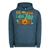 Pigment Midnight Navy oh honey i am that mimi nca Urban Hoodie - NancyCooperArtShop