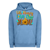 Pigment Pebble Blue oh honey i am that mimi nca Urban Hoodie - NancyCooperArtShop