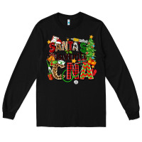 Black santa's favorite cna Long Sleeve Tee - Zillion Design Studio