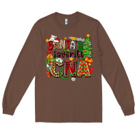 Chestnut santa's favorite cna Long Sleeve Tee - Zillion Design Studio