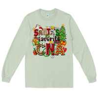 Matcha santa's favorite cna Long Sleeve Tee - Zillion Design Studio