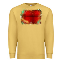 Antique Gold Western Red Green Farm Life Brush Stroke Premium Sweatshirt - Bettercallsaul