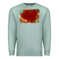 Seafoam Western Red Green Farm Life Brush Stroke Premium Sweatshirt - Bettercallsaul